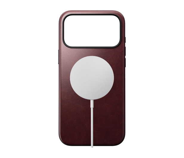Nomad Modern Leather Case do iPhone 17 Pro Max MagSafe burgund - 1362230 - zdjęcie 5